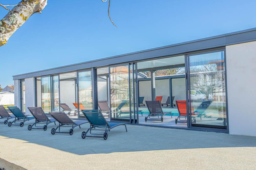 Le Vaisseau Maison Avec Piscine/Parking/Wifi/Plages 5Kms Les Mathes Exterior photo
